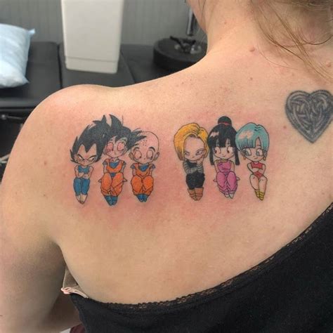 tatuajes de dragon ball para parejas|7 ideas de Dragón ball tatto 